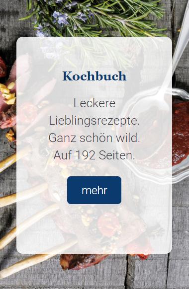 Wild Kochbuch in  Wiesloch